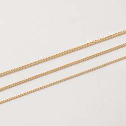 Ready To Wear: Diamond Cut Curb Chain
