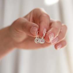 Earrings: Ruby Starry Night Sleepers