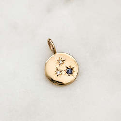 All: Three Star Pendant Charm