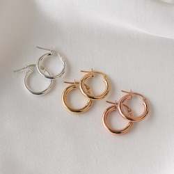 Earrings: Classic Hoops