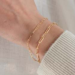 Bracelets: Paperclip Chain Bracelet