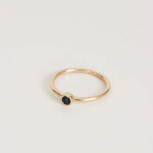 Made To Order: Round Sapphire Ring