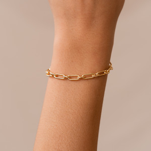 Ready To Wear: Figaro Paperclip Chain Bracelet