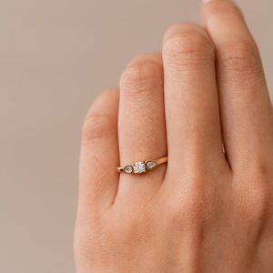 Made To Order: Round Dahlia Ring