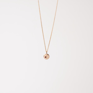 Ruby Three Star Pendant Necklace