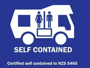 Self contained camper certificate inspection – Zone 2