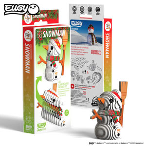 Kids: Snowman – 3D Cardboard Model Kit
