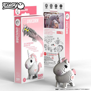 Unicorn – 3D Cardboard Model Kit