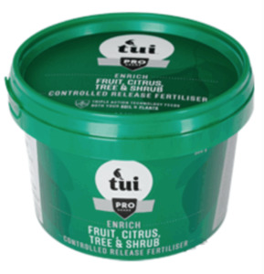 Tui Enrich Fruit, Citrus, Tree & Shrub Controlled Release Fertiliser 500g