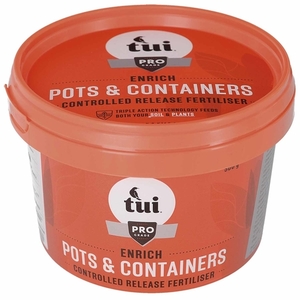 Products: Tui Enrich Pots & Containers Controlled Release Fertiliser 500g