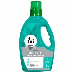 Tui Enrich Pour & Feed Indoor Plant Fertiliser 1 litre