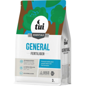Products: Tui General Garden Fertiliser, 3kg bag