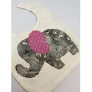Kids: Ellie the Elephant – Handcrafted Bib