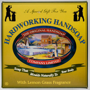 Gardening: Gift Boxed Luxury Hand Soaps – Hard Working / Gardener with Lemongrass