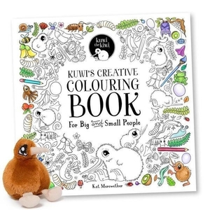 Kuwi’s Creative Colouring Book + Free Kuwi Soft Toy