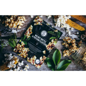 Indulgence: Popcorn Brittle Clusters – 150g