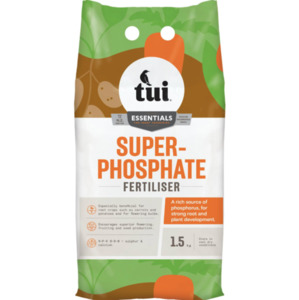 Products: Tui Superphosphate Fertiliser 1.5kg