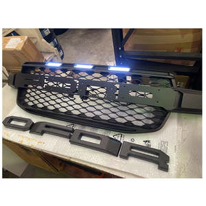 Ranger 2023 2026 Next Gen: Front Grille Cover with Letter and LED - Suitable for Ford Ranger 2023