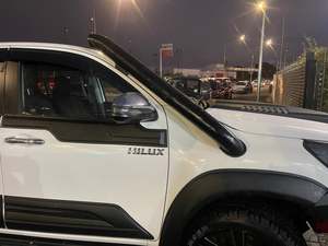 Stainless Steel Snorkel Silver - Suitable for Toyota Hilux 2005-2014