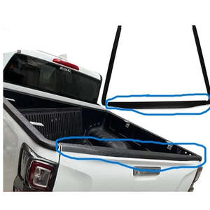 D Max 2020 2022: Tailgate Caps - Suitable for Isuzu Dmax 2020-2022