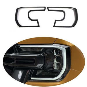 Everest 2019 2022: Headlight Cover - Suitable for Ford Ranger 2023-2025 Wildtrack Sport XLT Raptor Everest