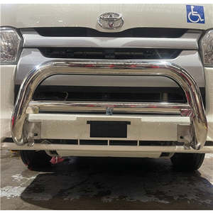 Hiace 2005 2018: Nudge Bar - Suitable for Toyota Hiace 2006-2018 Chrome