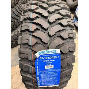 Mud Tyres: 33x12.5R20 114Q 10PR MT – Comforser New Tyre | 4WD / Ute | Mud-Terrain