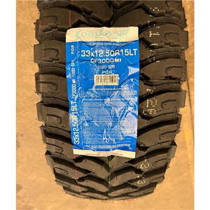 33x12.5R15 108Q 6PR MT – Comforser New Tyre | 4WD / Ute | Mud-Terrain