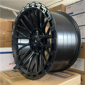 20x10 ET-18 Ranger Hilux Colorado BT50 Wheels Black 6x139.7 Set of 4