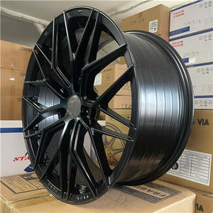 Alloy Wheels: 19x8.5 Alloy Wheels 5x112 ET38 Matt Black – Set of 4