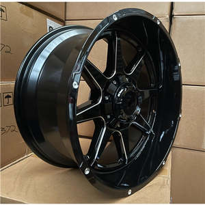 Alloy Wheels: 20x10 ET-18 6x139.7 Gloss Black Off-Road Mag Wheels Ranger Hilux Dmax – Set of 4