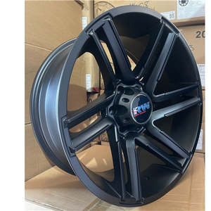 Alloy Wheels: 20x9 ET-12 Ranger Hilux Colorado BT50 Wheels Matte Black 6x139.7 Set of 4