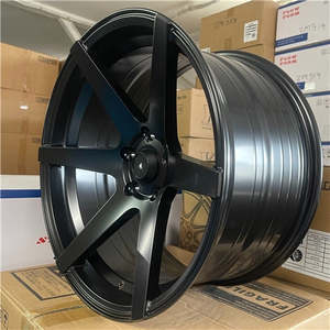 All Wheels: 18x9.5 5x114.3 Matt Black Alloy Mag Wheels ET20 – Set of 4