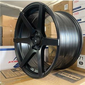 All Wheels: 17x8.5 5x114.3 Matt Black Alloy Mag Wheels ET33 – Set of 4