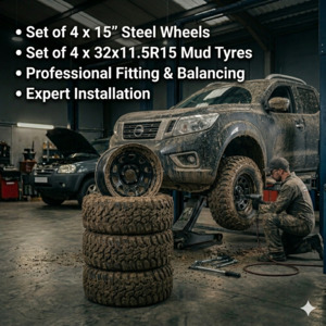 15” Steelies & Muddies Package