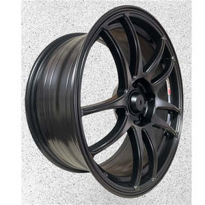 18 Inch Wheels: 18x8 5x114.3 Matt Black Alloy Mag Wheels ET40 – Set of 4