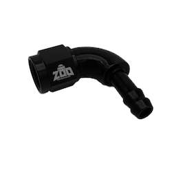 Fittings: 90 DEG FEMALE AN TO BARB FITTINGS