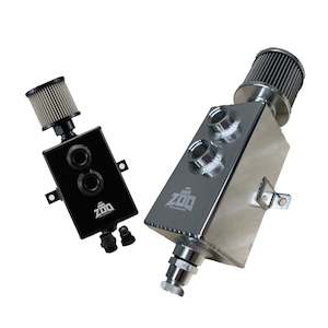 Oil: 2 Litre Aluminium Catch Cans with drain tap