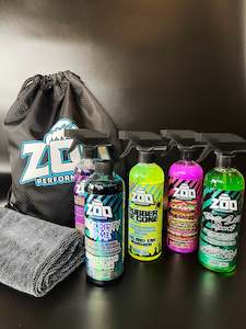 "THE ESSENTIALS" CAR CLEANING KIT