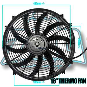 Cooling: 16" Auto Thermo Fans