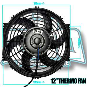 Cooling: 12" Auto Thermo Fans