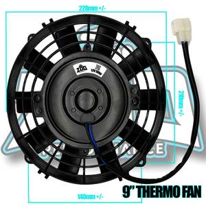 9" Auto Thermo Fans