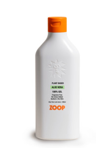 Products: Aloe Vera 100% Gel - 350ml Bottle - ZOOP - Skincredible Sunscreen