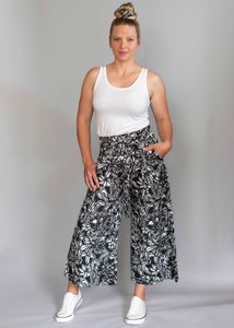 Pants Flora Array Wide-Leg Pants - Zoozies