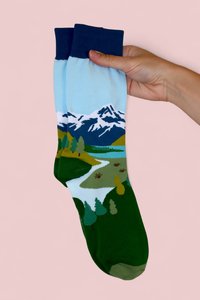 Socks Mount Cook Cotton Socks - Men's - Zoozies