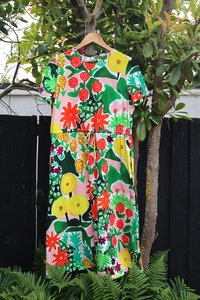 Products: Dresses Alpine Florals - Cotton Dress - Zoozies