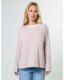 Stella + Gemma DROP SHOULDER TEE PETAL STRIPE