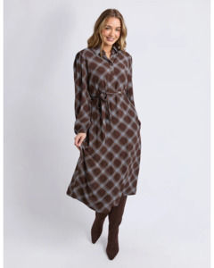 Dresses: Foxwood EDISON CHECK DRESS