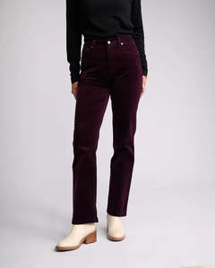 Whats New: Vassalli Arch Cord Pant - Mulberry