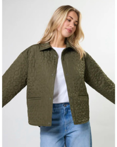 Whats New: Stella + Gemma Flowerly Jacket Army Green